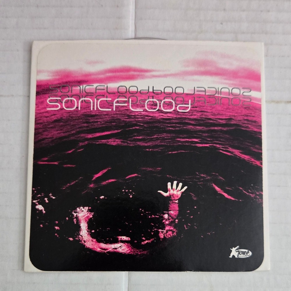 Sonicflood Debut CD Advance Promo 1998 1999 Gotee Records Christian Alt Rock VTG